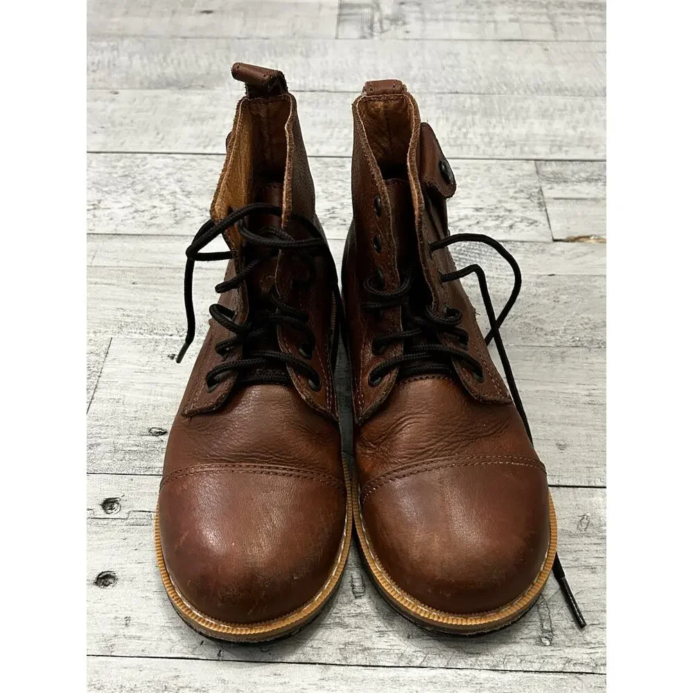 Mikoleon Heirloom Classic Leather Boots Luxe Tan Size Youth Euro 29 US‎ 11.5